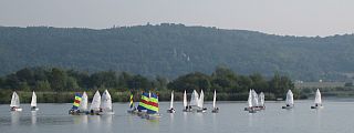 Der Werratalsee durfte diesmal die jüngsten Segler erleben.