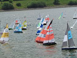 Boote an der Kreuz.