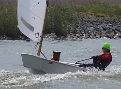 Felix Laukhardt auf dem Rückweg