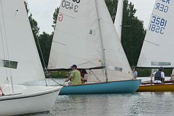 Start der ersten Wettfahrt