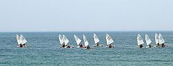 Optigruppe auf der Ostsee