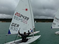 Etwas Aufregung gehört zu jeder Regatta
