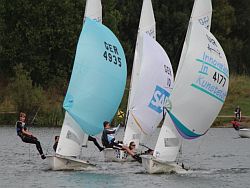 Harter Kampf unter Spinnaker