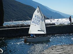 Maximilian beim Auslaufen aus dem Hafen