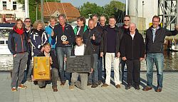 Die siegreichen Crews