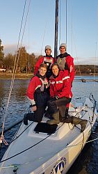 Das Team: Valentino Branca, Markus Heinbücher, Adrian Ritzheim und Benedikt Walkenbach.