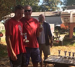 Bei den Jollen siegten Maximilian und Rüdiger Behrens vom ORV.