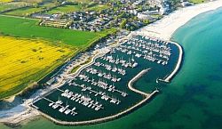 Der Yachthafen von Grömitz