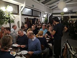 Auch das gehört dazu: Im Nachgang wird das Netzwerk vertieft.