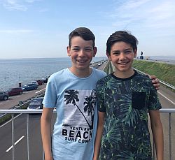 Patrick links und Jan rechts