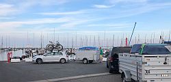 Ankunft im Hafen
