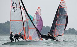 Regattagetümmel Chiemsee